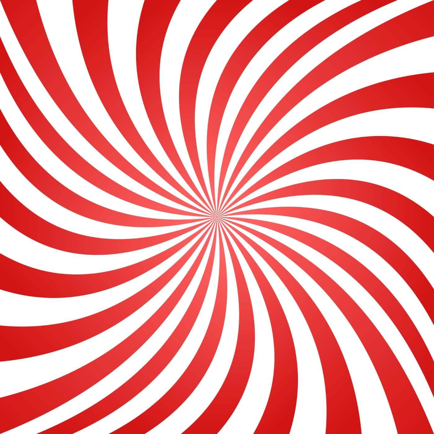 A circus red and white swirl background